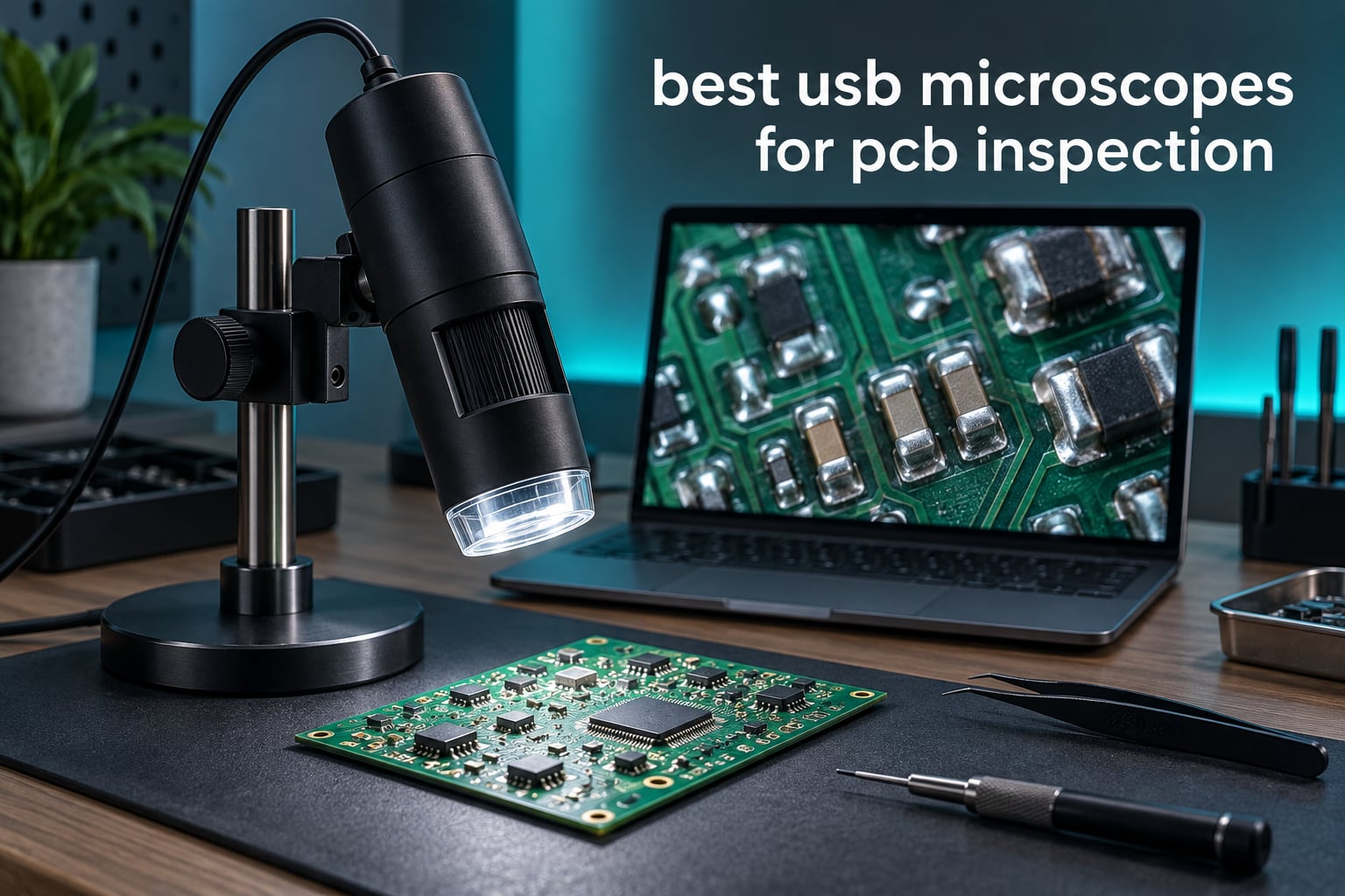 best usb microscopes for pcb inspection
