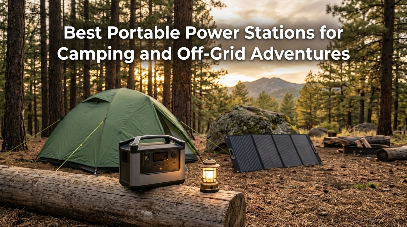 Best Portable Power Stations for Camping and Off-Grid Adventures