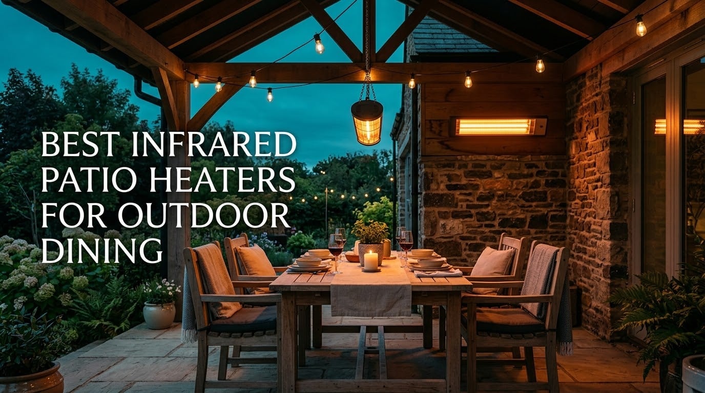best infrared patio heaters for outdoor dining