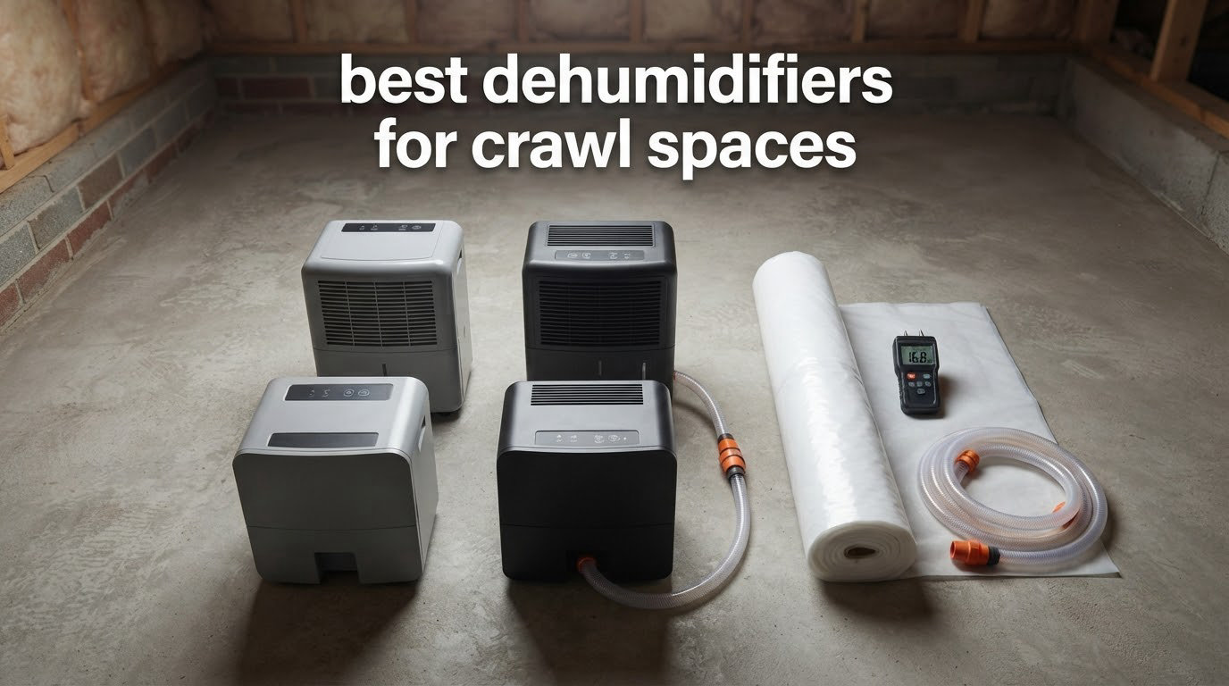 best dehumidifiers for crawl spaces