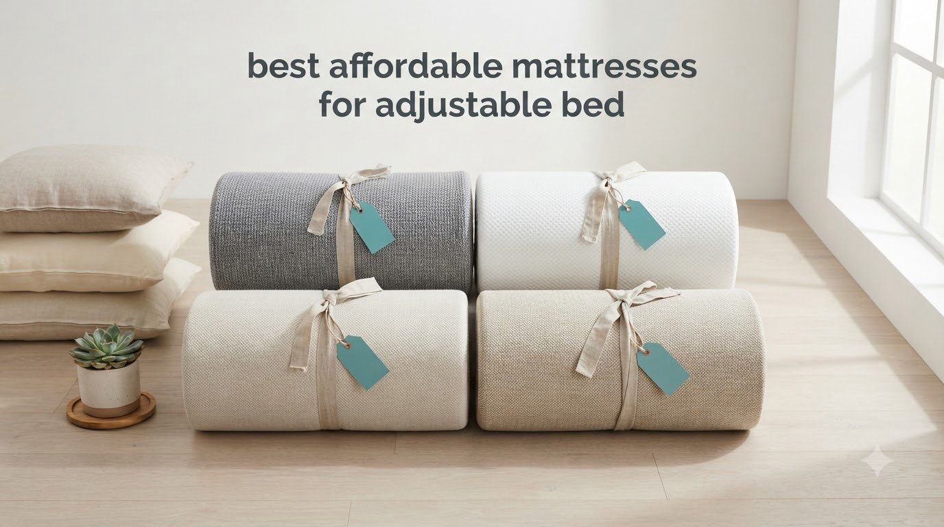 best affordable mattresses for adjustable bed