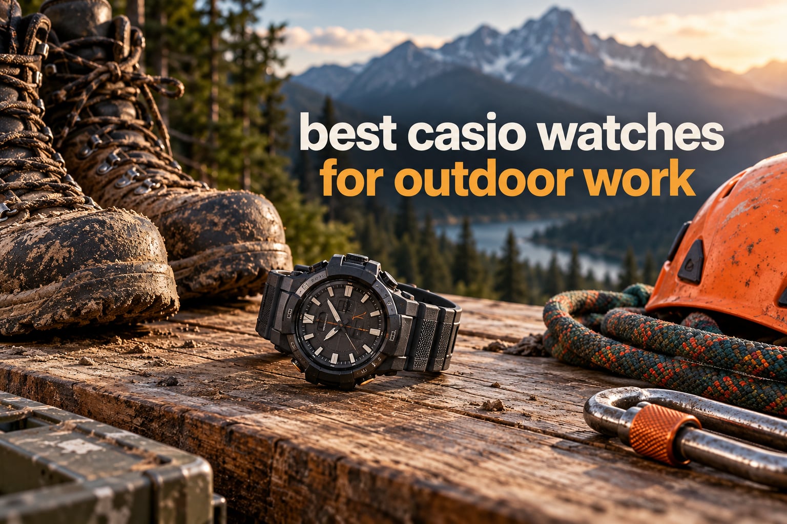 best casio watches for outdoor work