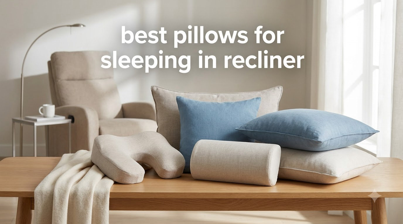best pillows for sleeping in recliner