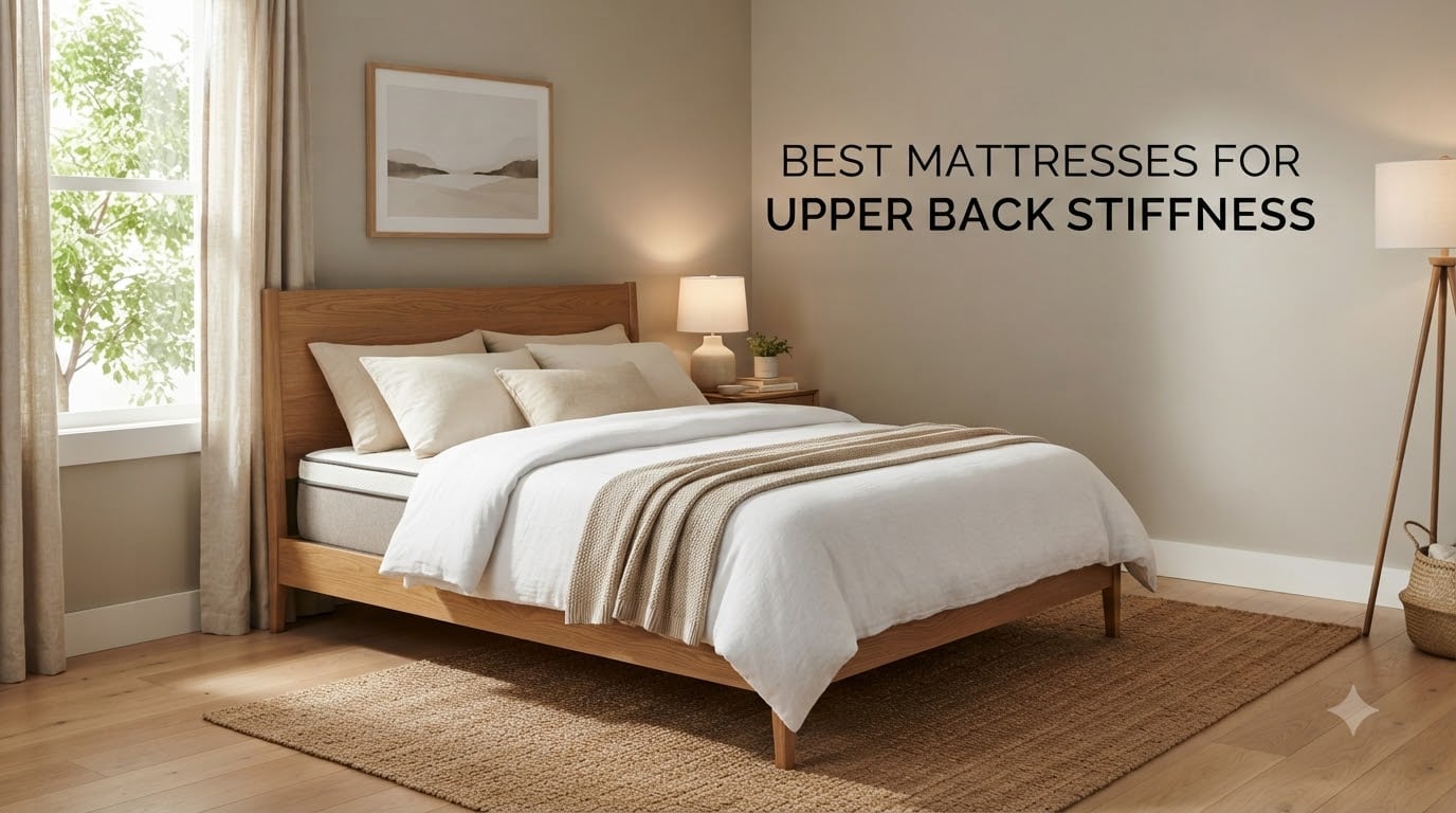 best mattresses for upper back stiffness