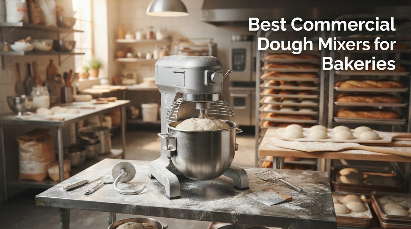 Best Commercial Dough Mixers for Bakeries