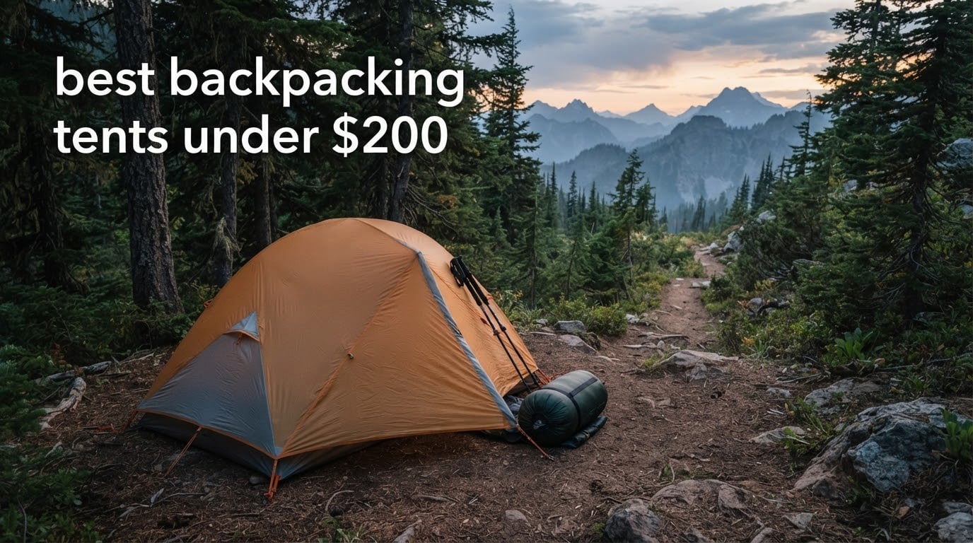 best backpacking tents under $200