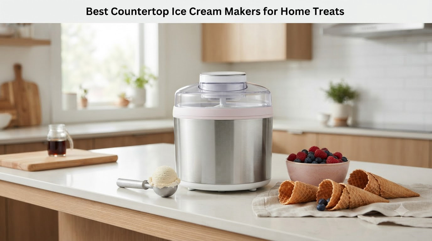 Best Countertop Ice Cream Makers for Home Treats