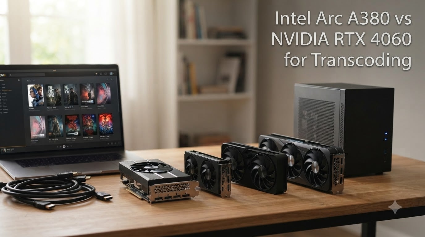Intel Arc A380 vs NVIDIA RTX 4060 for Transcoding
