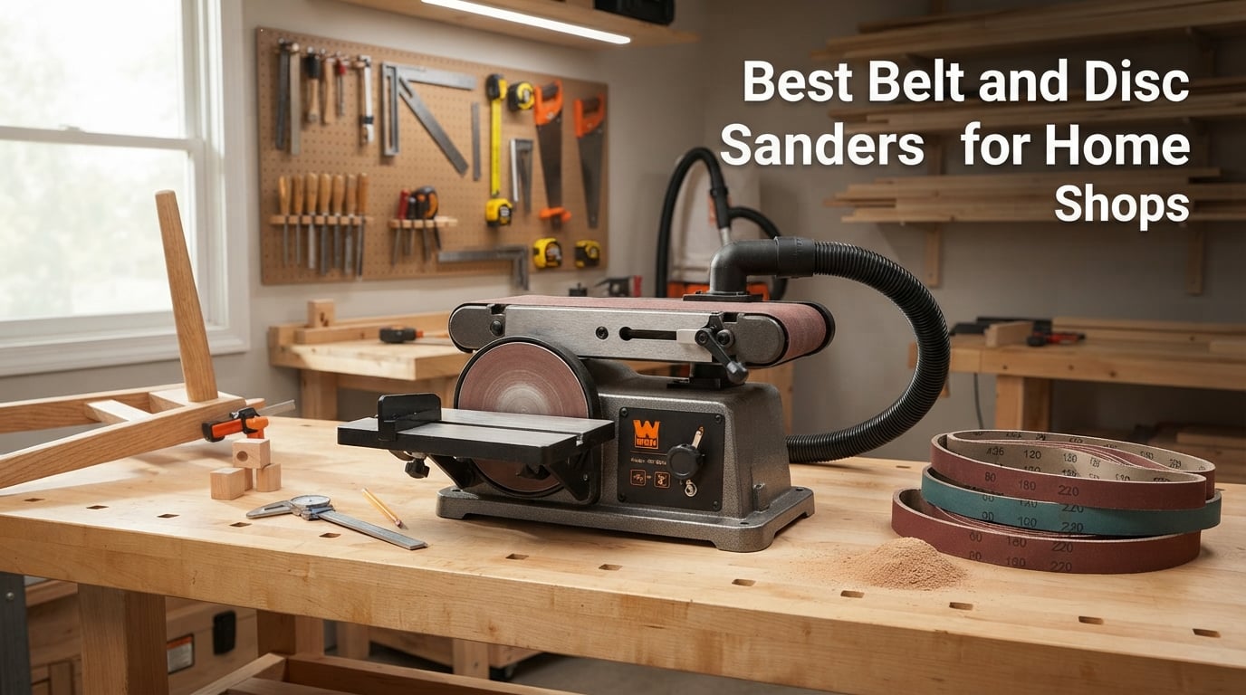 Best Belt and Disc Sanders for Home Shops