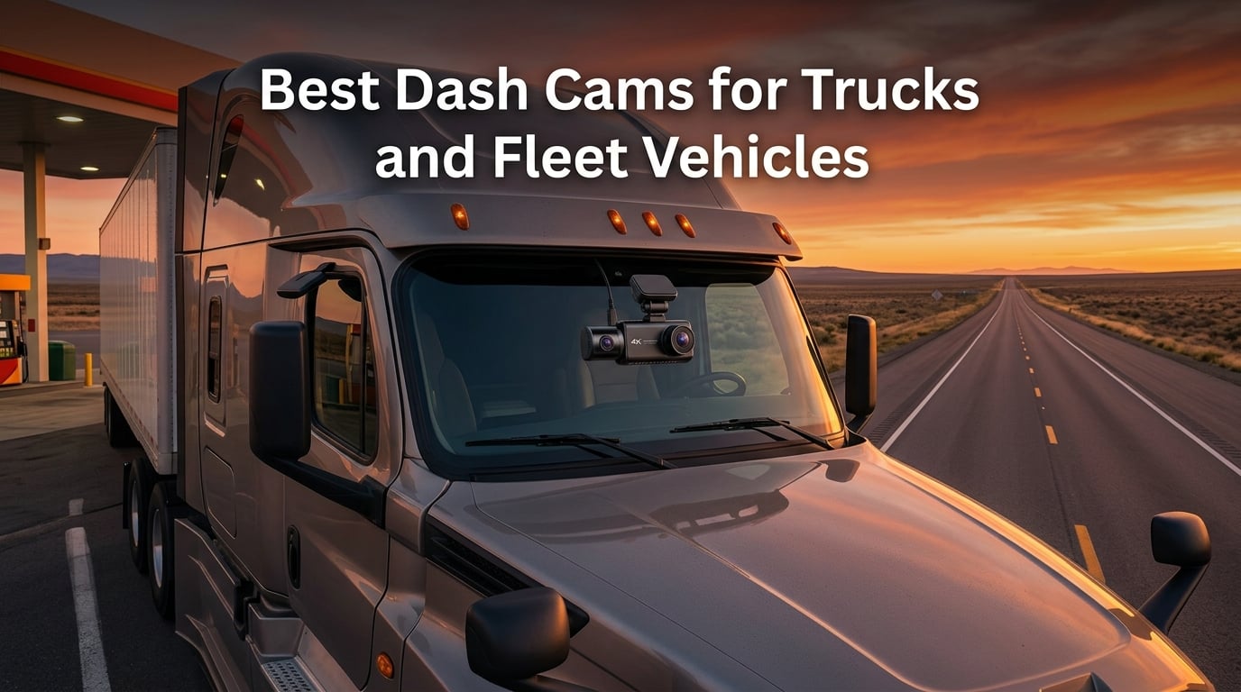 Best Dash Cams for Trucks and Fleet Vehicles