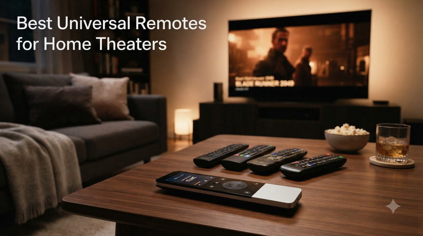 Best Universal Remotes for Home Theaters