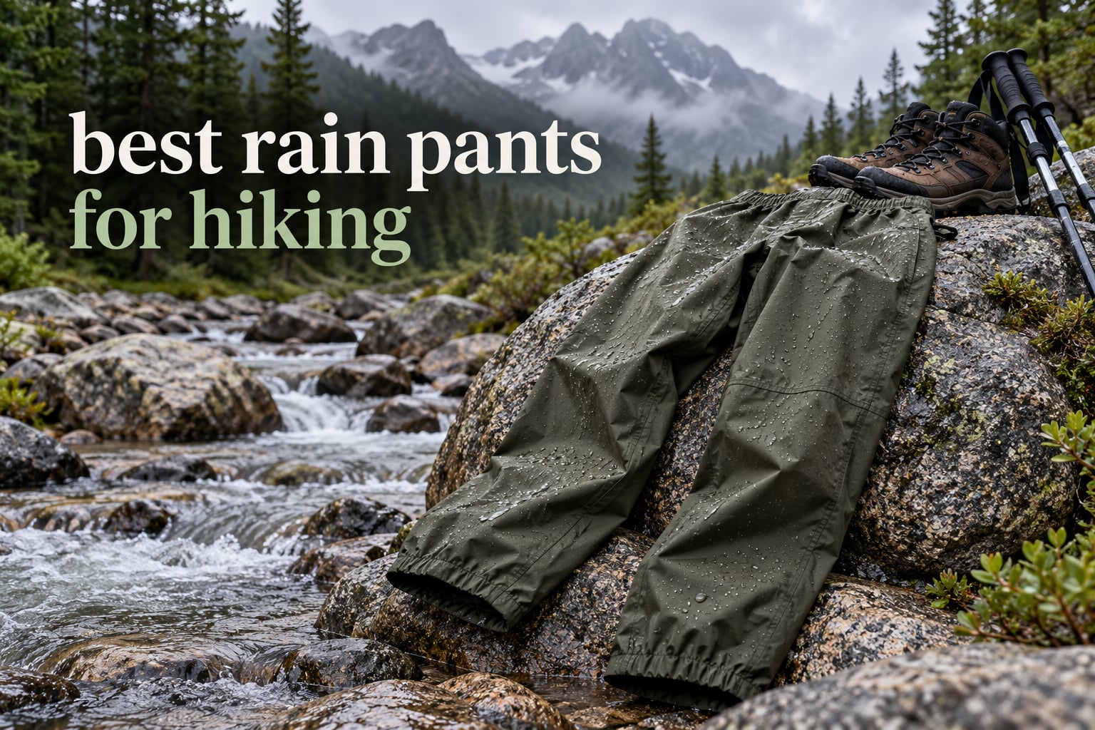 best rain pants for hiking