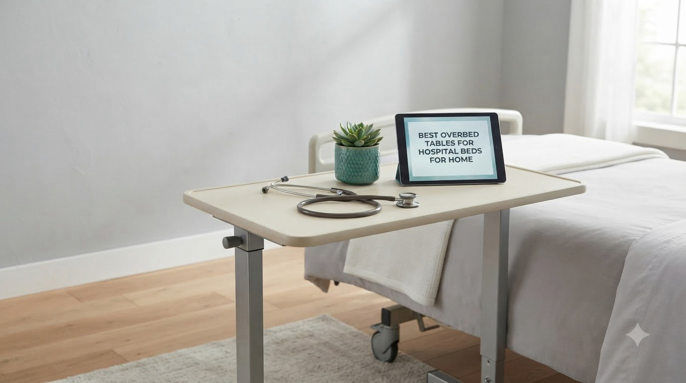 best overbed tables for hospital beds for home