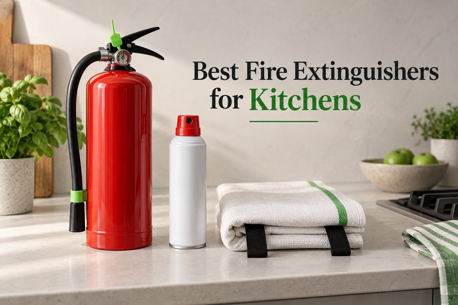 Best Fire Extinguishers for Kitchens