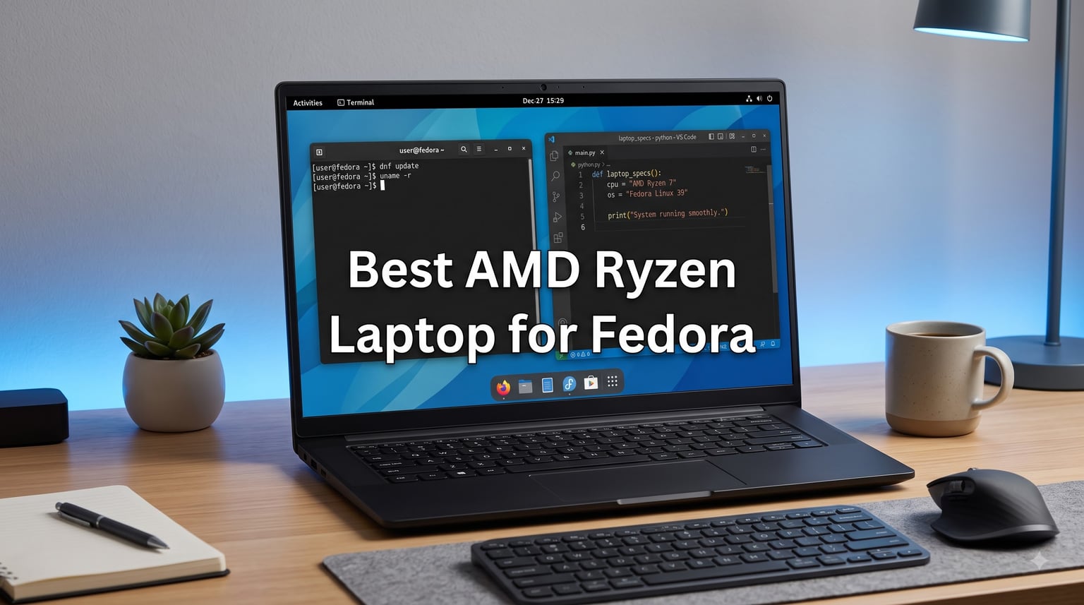 Best AMD Ryzen Laptop for Fedora