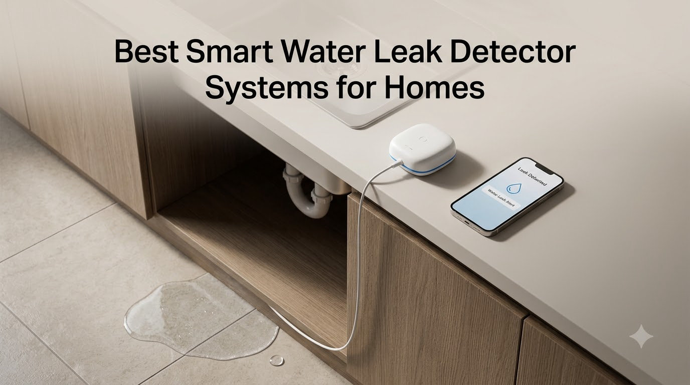 Best Smart Water Leak Detector Systems for Homes