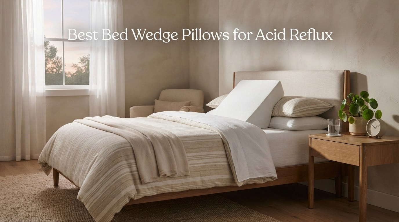 Best Bed Wedge Pillows for Acid Reflux