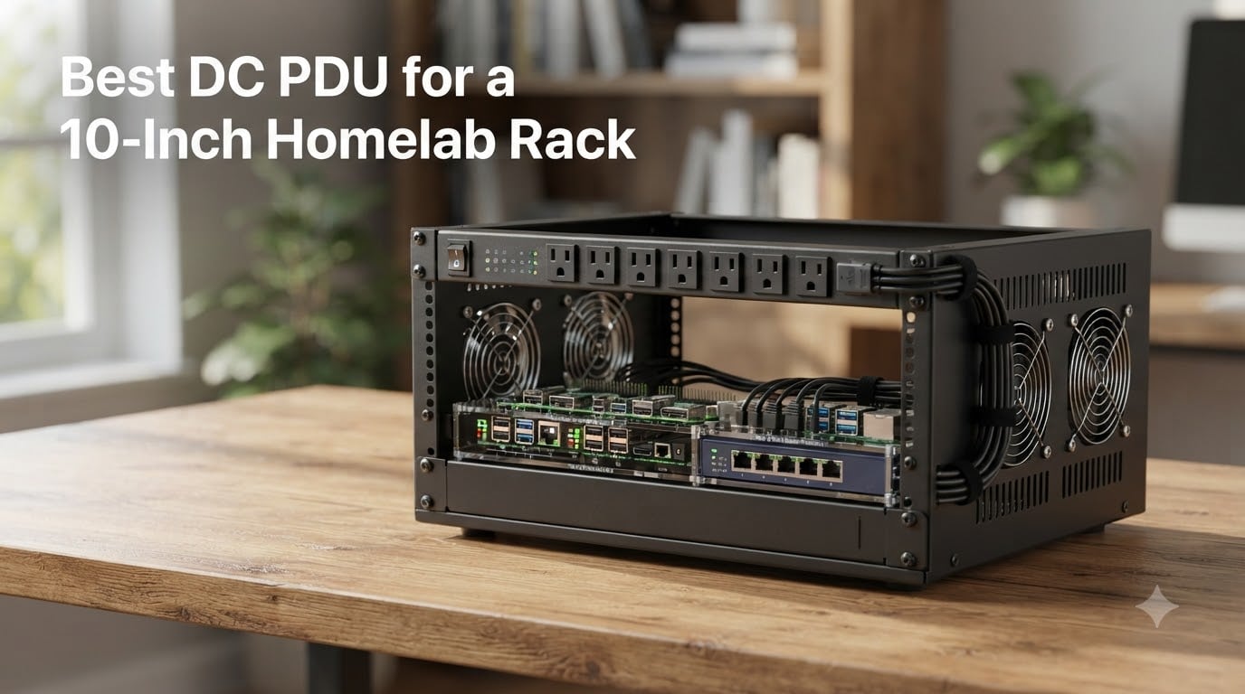 Best DC PDU for a 10-Inch Homelab Rack