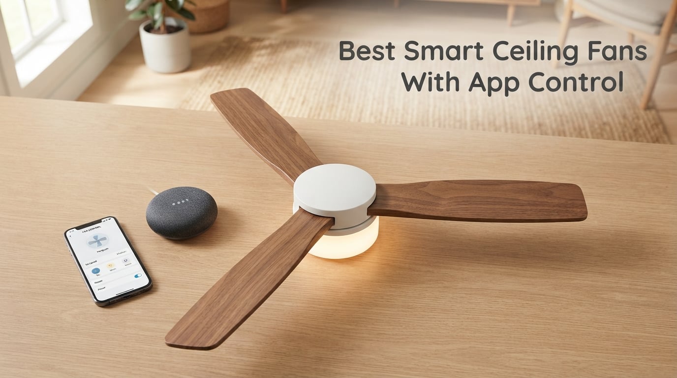 Best Smart Ceiling Fans With App Control
