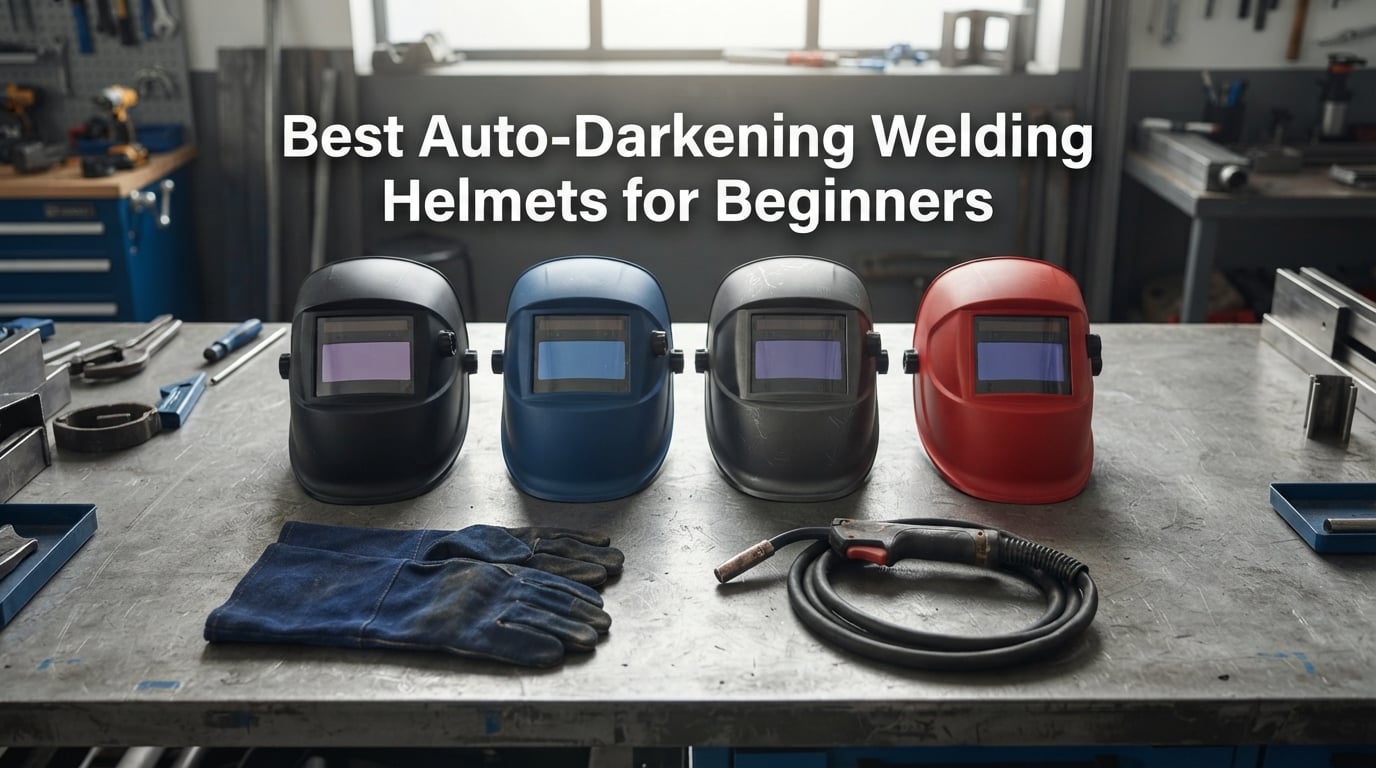 Best Auto-Darkening Welding Helmets for Beginners