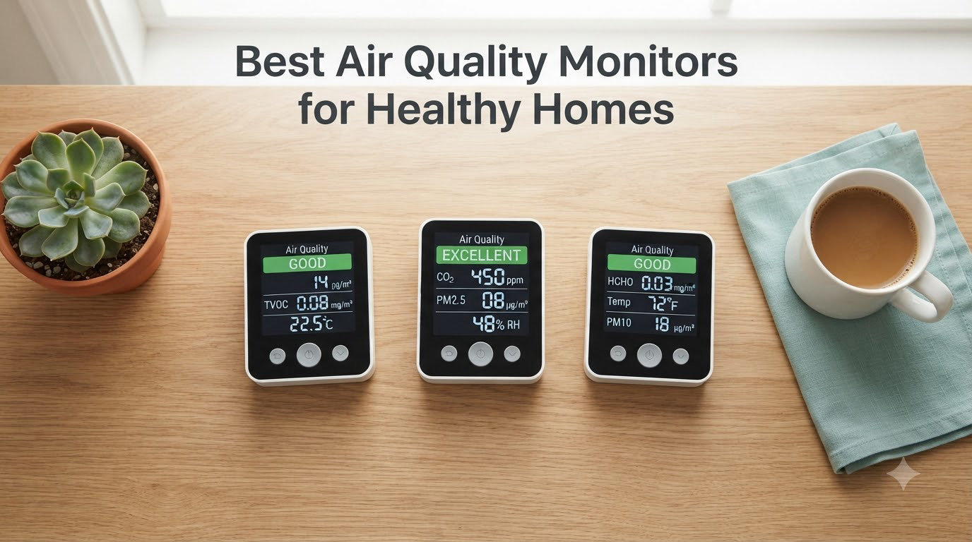 Best Air Quality Monitors for Healthy Homes