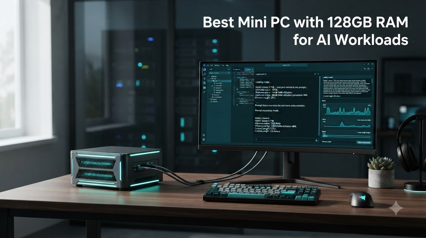 Best Mini PC with 128GB RAM for AI Workloads