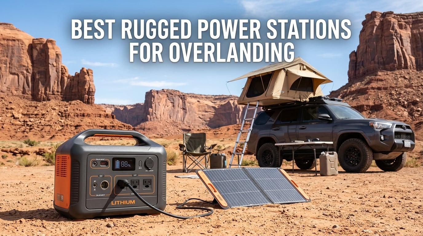 Best Rugged Power Stations for Overlanding