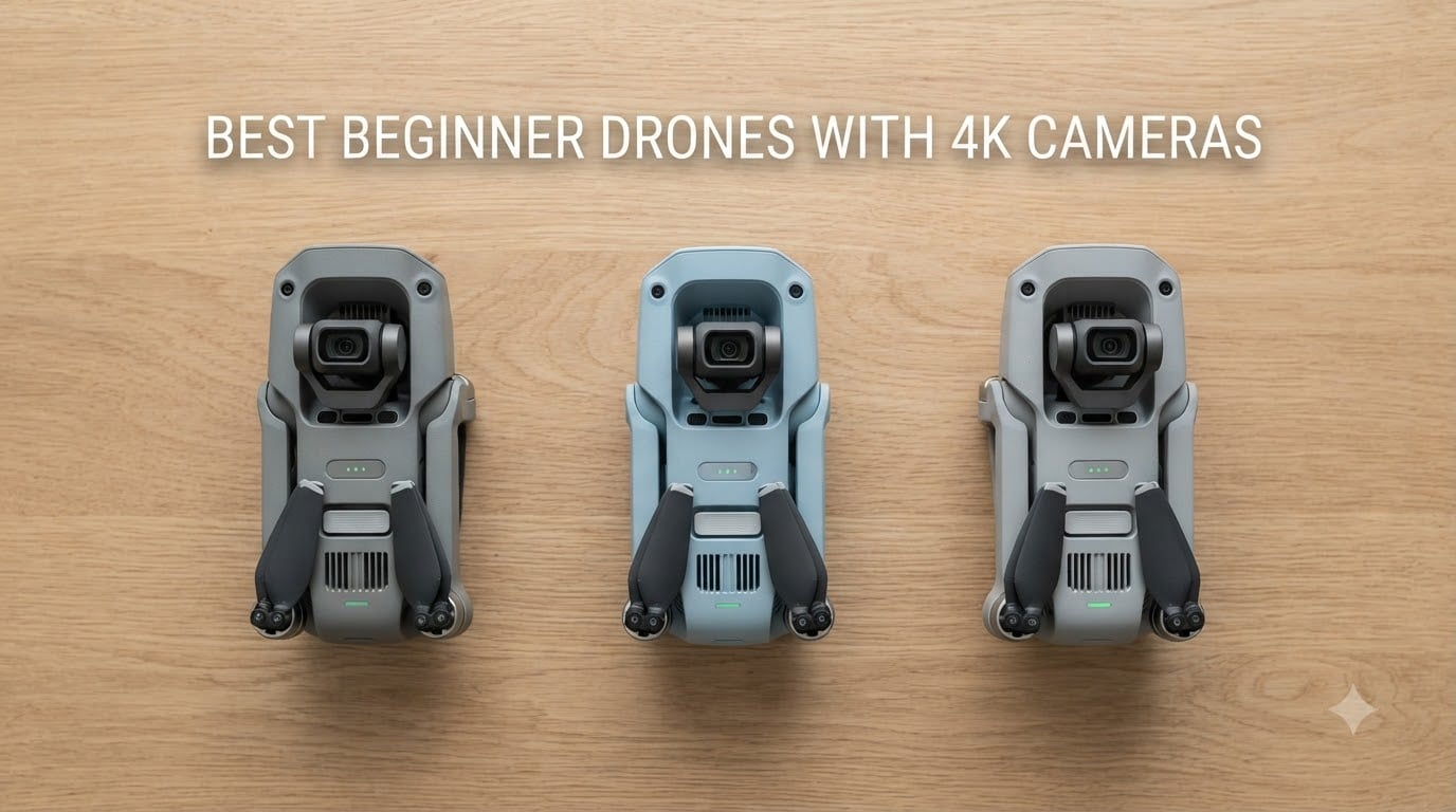 Best Beginner Drones With 4K Cameras