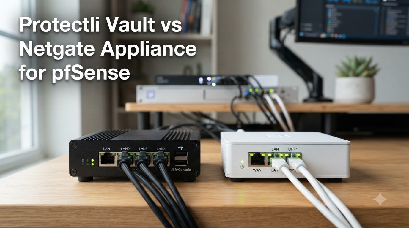 Protectli Vault vs Netgate Appliance for pfSense