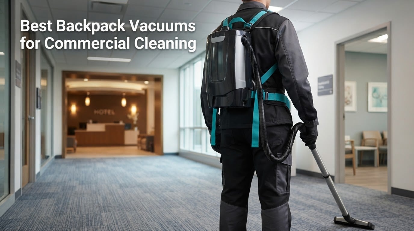 Best Backpack Vacuums for Commercial Cleaning