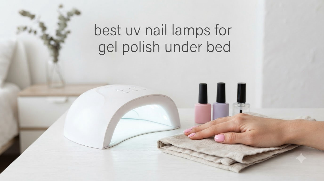 best uv nail lamps for gel polish under bed