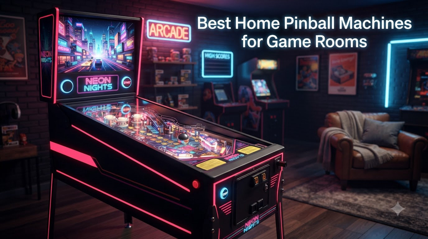 Best Home Pinball Machines for Game Rooms