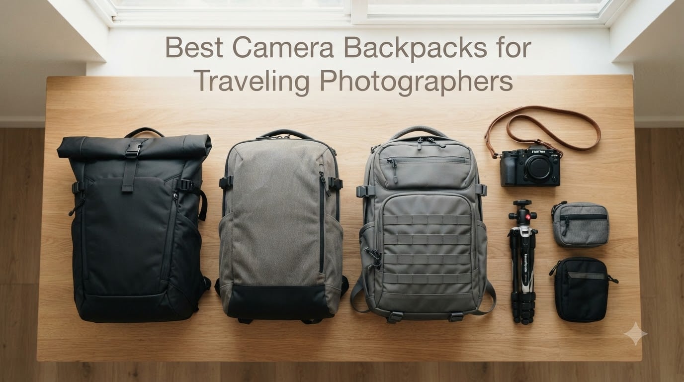 Best Camera Backpacks for Traveling Photographers
