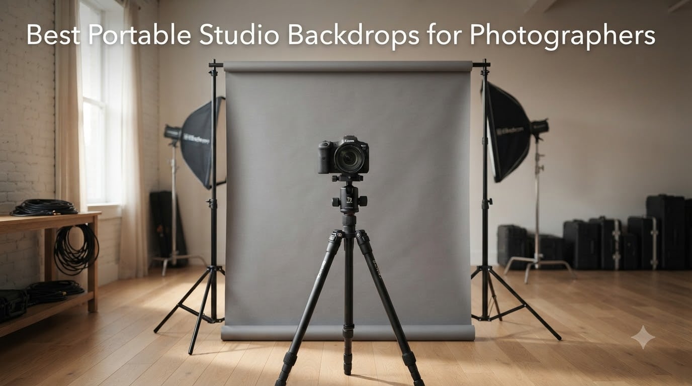 Best Portable Studio Backdrops for Photographers