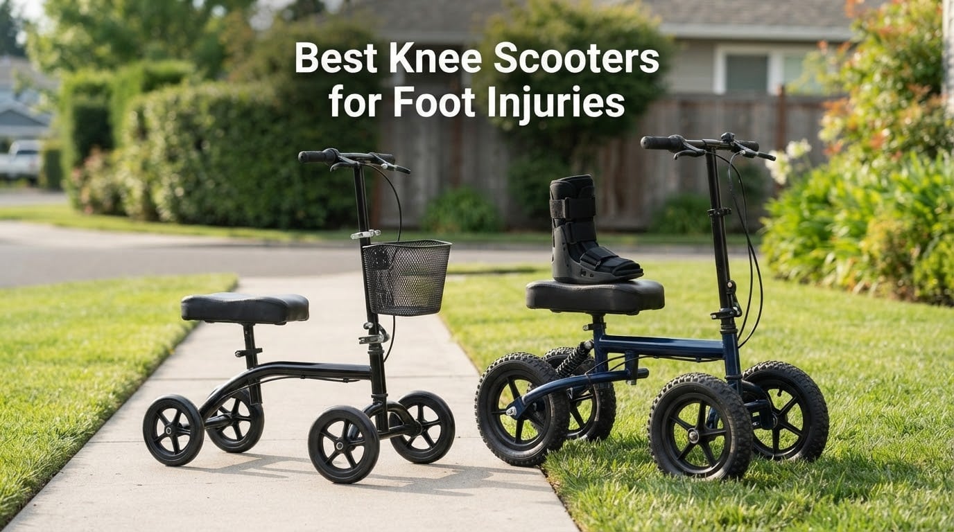 Best Knee Scooters for Foot Injuries