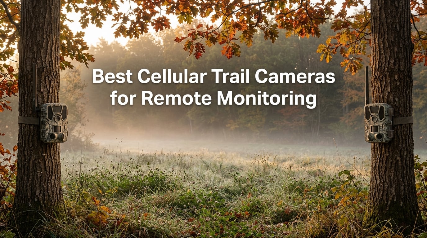 Best Cellular Trail Cameras for Remote Monitoring