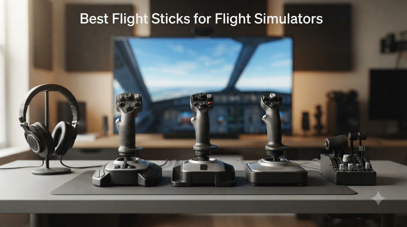 Best Flight Sticks for Flight Simulators