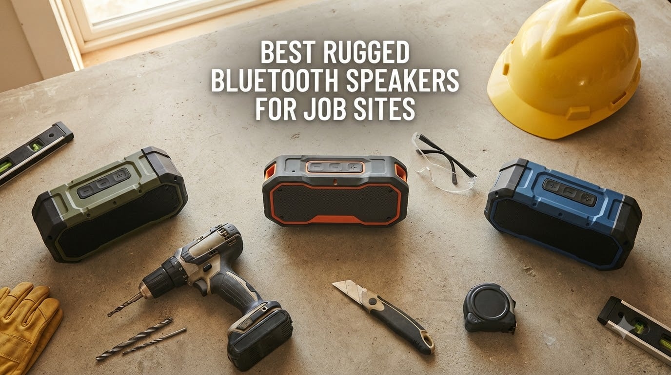 Best Rugged Bluetooth Speakers for Job Sites