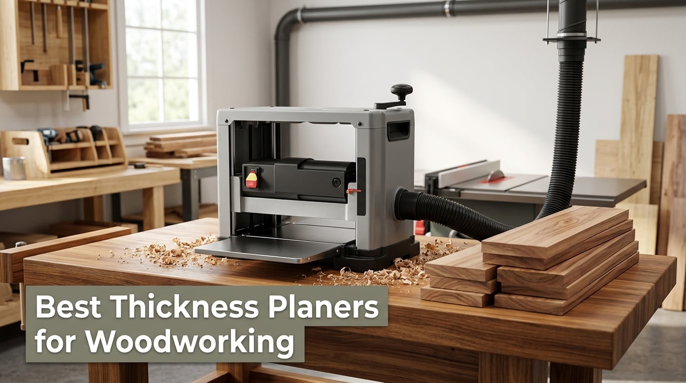 Best Thickness Planers for Woodworking