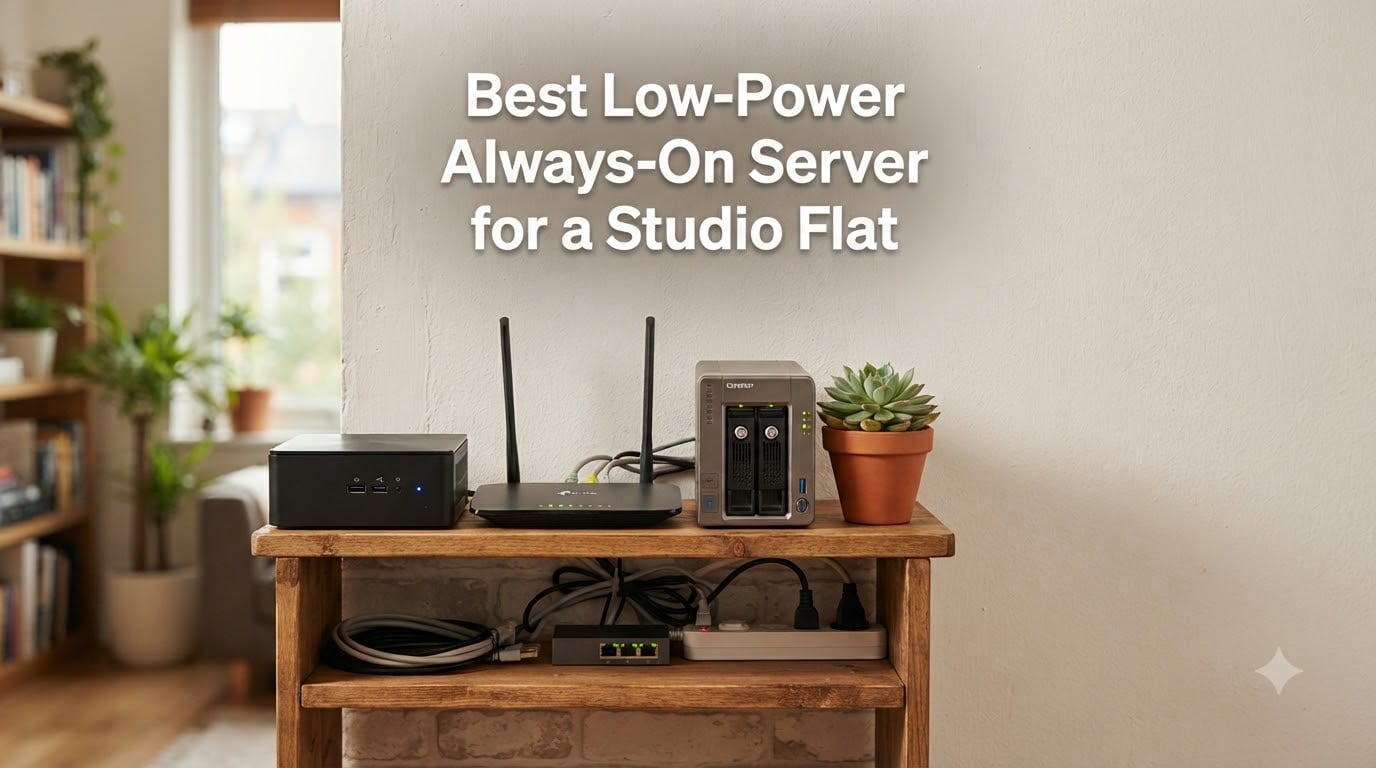 Best Low-Power Always-On Server for a Studio Flat