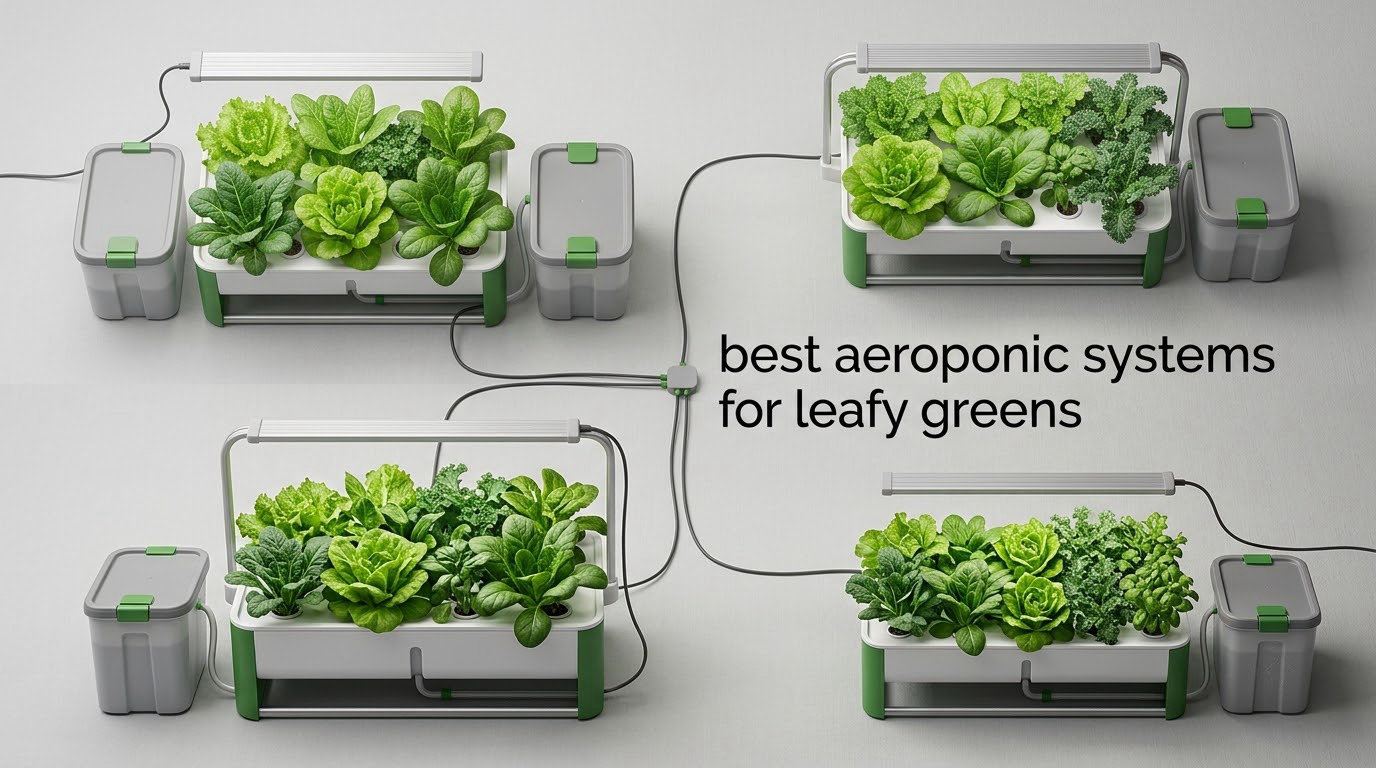 best aeroponic systems for leafy greens