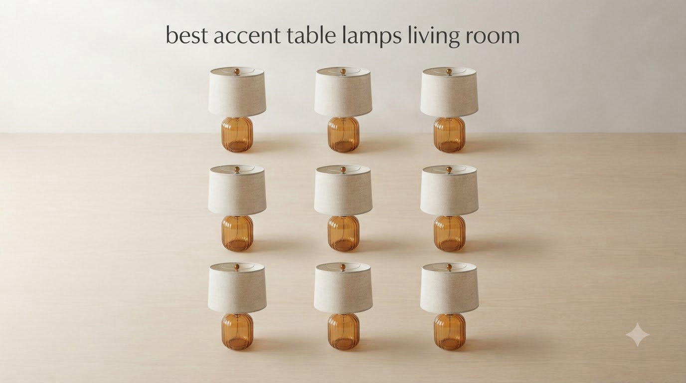 best accent table lamps living room