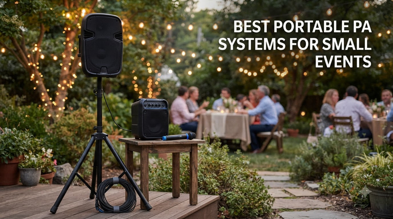 Best Portable PA Systems for Small Events