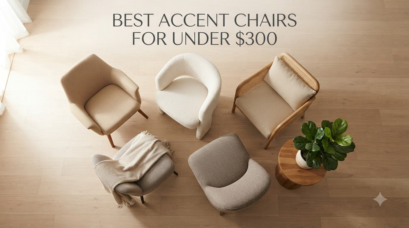 best accent chairs for under $300