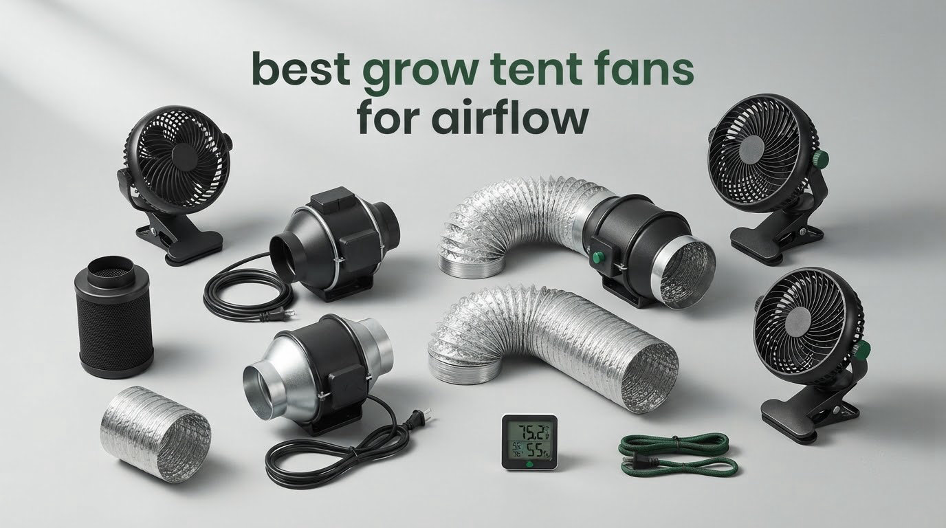 best grow tent fans for airflow