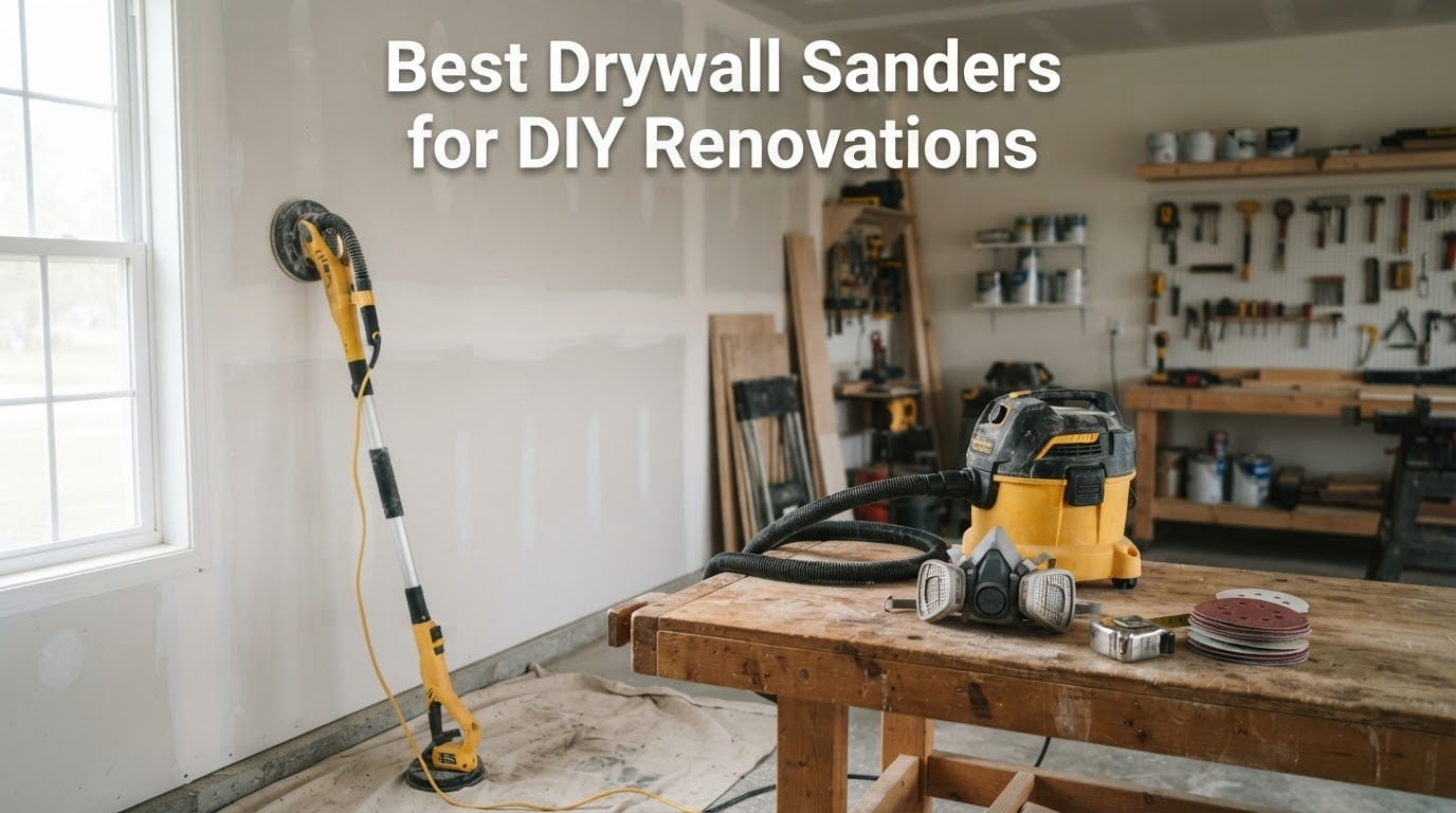 Best Drywall Sanders for DIY Renovations