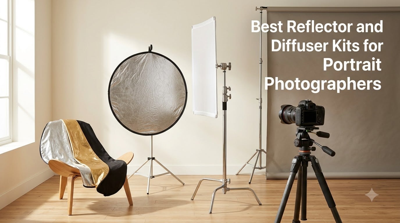 Best Reflector and Diffuser Kits for Portrait Photographers