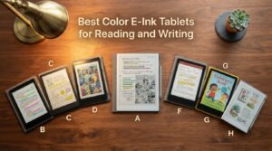 Best Color E-Ink Tablets for Reading and Writing