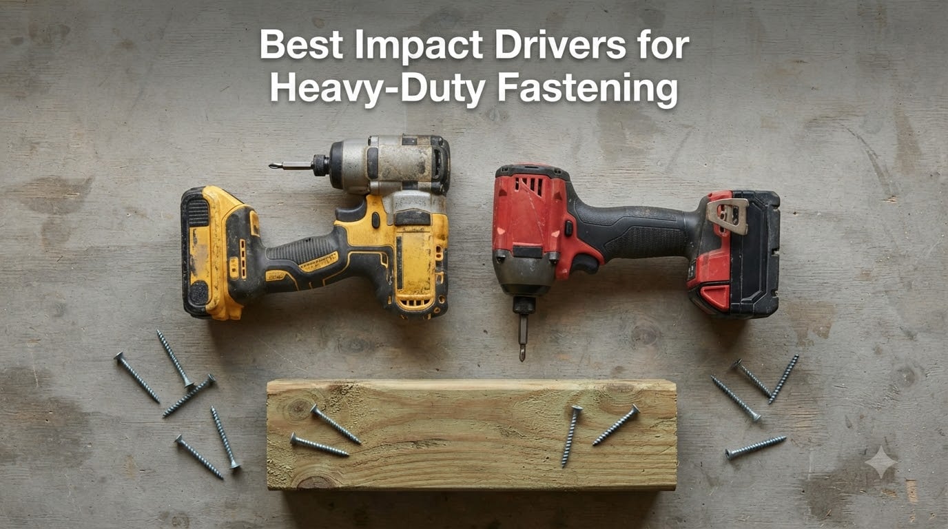 Best Impact Drivers for Heavy-Duty Fastening