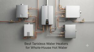 Best Tankless Water Heaters for Whole-House Hot Water